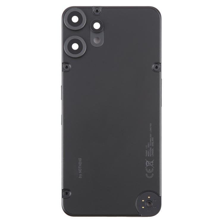 For Nothing CMF Phone 2 Pro Plastic Battery Back Cover with Camera Lens Frame