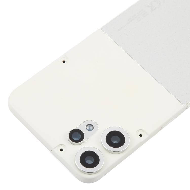 For Nothing CMF Phone 2 Pro Plastic Battery Back Cover with Camera Lens Frame