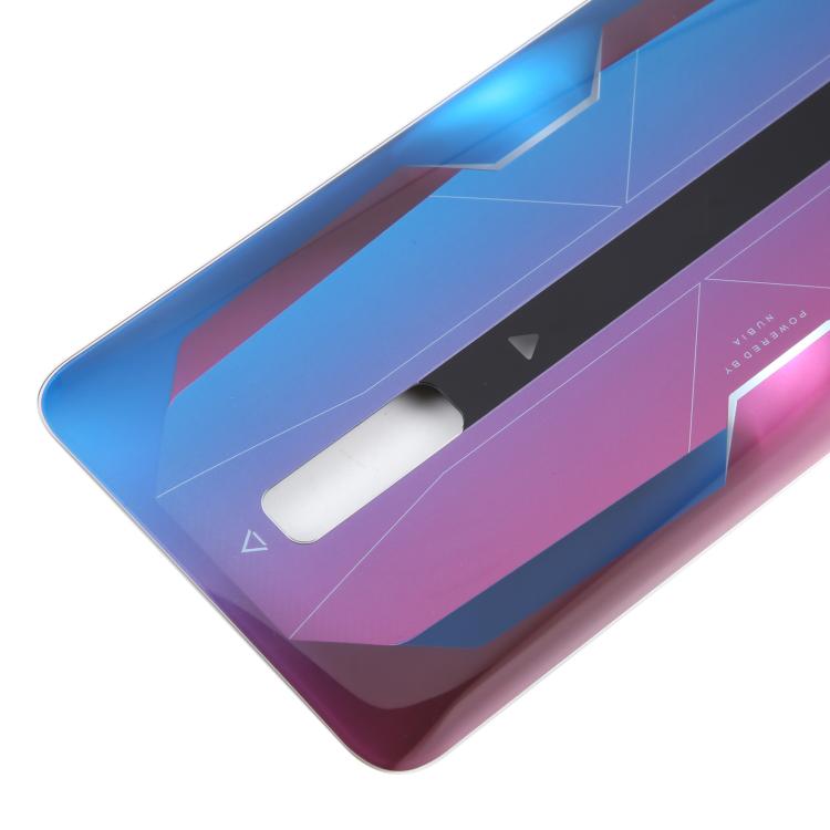 For ZTE nubia RedMagic 6 NX669J Glass Battery Back Cover - Aurora