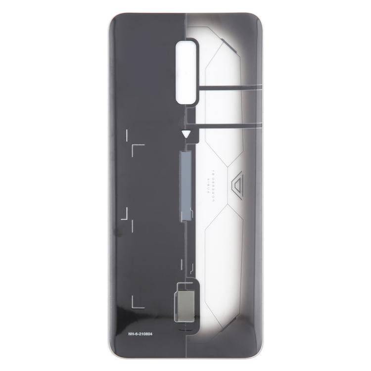 For ZTE nubia RedMagic 6S Pro Glass Battery Back Cover - Transparent