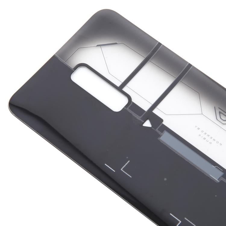 For ZTE nubia RedMagic 6S Pro Glass Battery Back Cover - Transparent