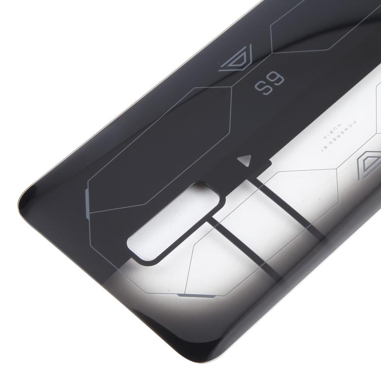 For ZTE nubia RedMagic 6S Pro Glass Battery Back Cover - Transparent