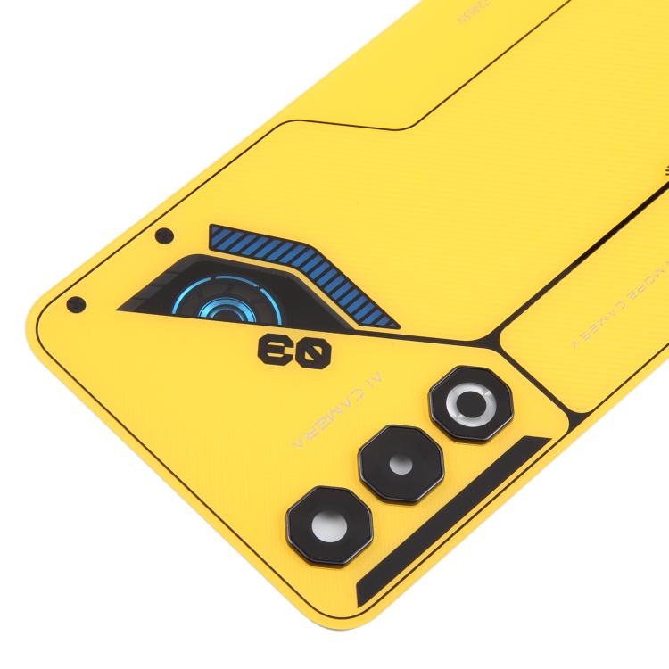 For ZTE nubia Neo 3 GT Glass Battery Back Cover with Camera Lens Frame