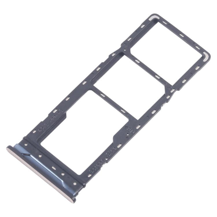 For Tecno Spark 20 Pro 4G 10pcs Original SIM Card Tray + SIM Card Tray + Micro SD Card Tray  - Gold