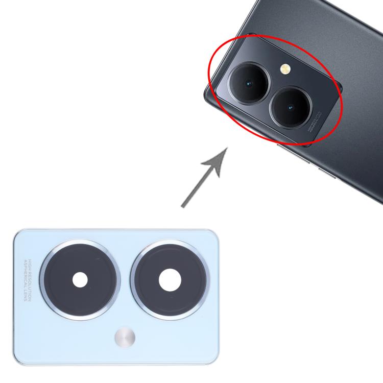 For vivo Y78+ 5G Original Rear Camera Lens Cover