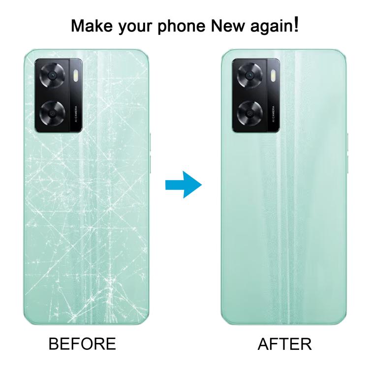 For OPPO A57 4G Original Battery Back Cover with Camera Lens Frame - Green