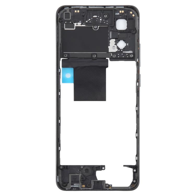 For OPPO A78 4G Original Middle Frame Bezel Plate  - Black