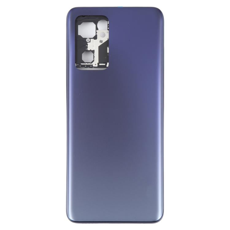 For OPPO Find X5 Lite Battery Back Cover with Middle Frame - Blue