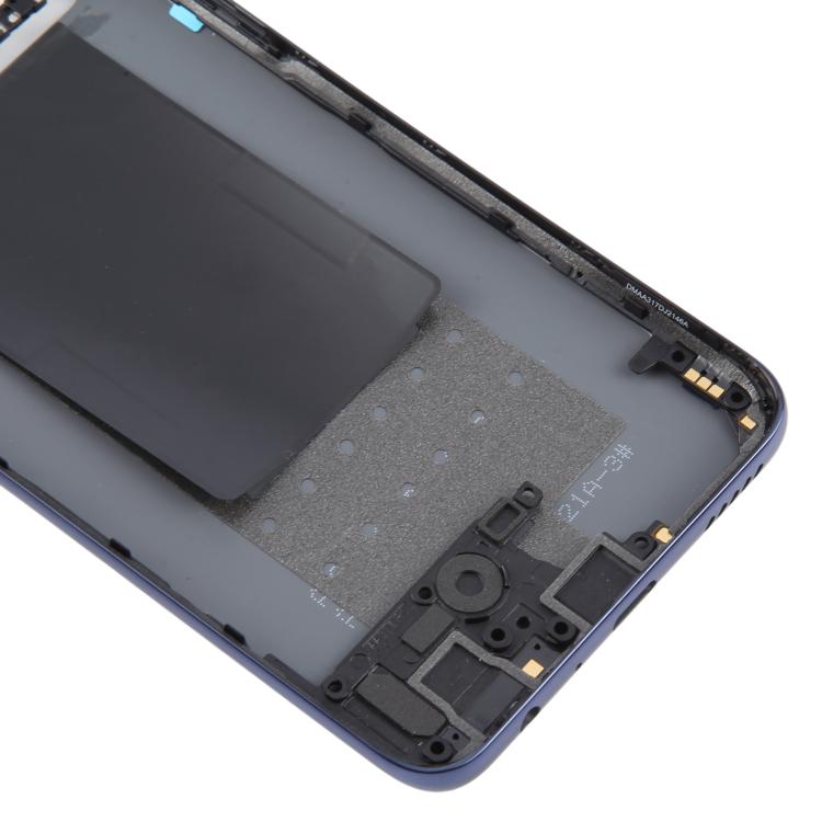 For OPPO Find X5 Lite Battery Back Cover with Middle Frame - Blue
