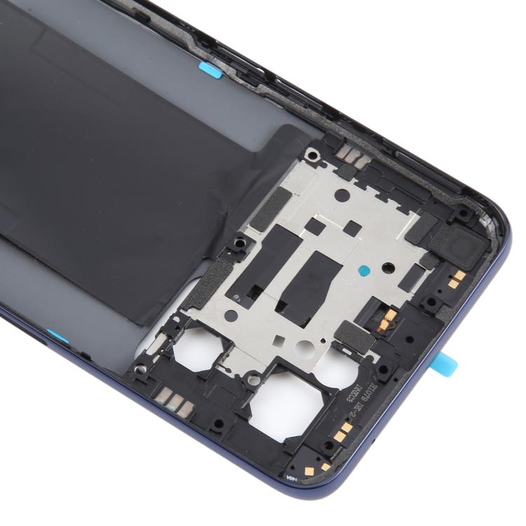 For OPPO Find X5 Lite Battery Back Cover with Middle Frame - Blue