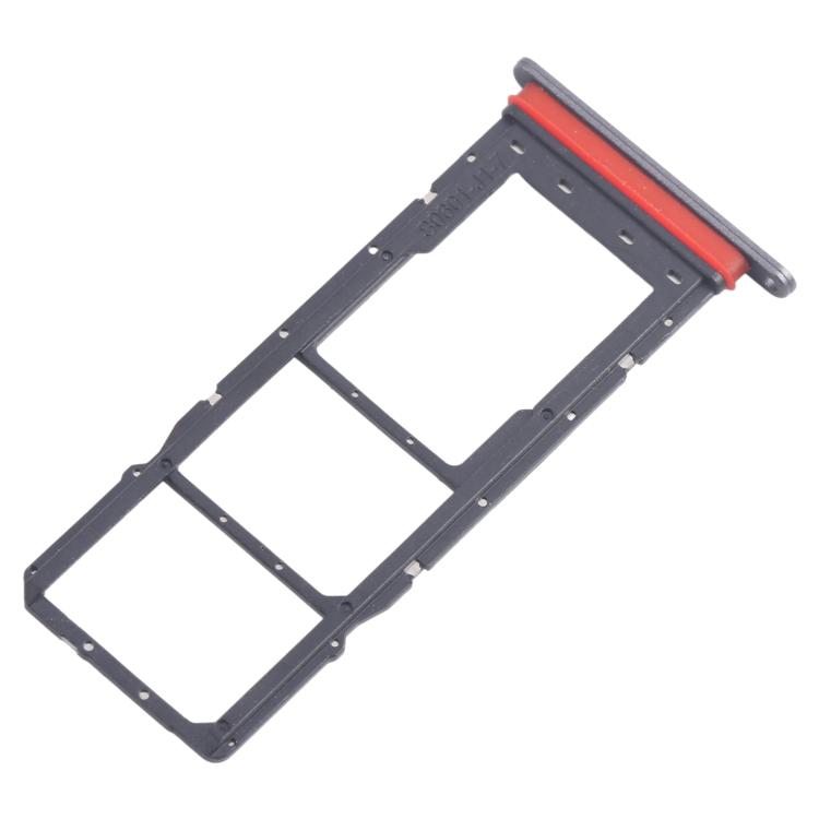 For Motorola Moto E40 10pcs Original SIM Card Tray + SIM Card Tray + Micro SD Card Tray  - Grey