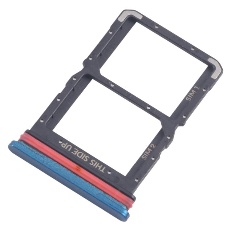 For Motorola Moto G71 5G XT2169-1 XT2169-2 10pcs Original SIM Card Tray + SIM Card Tray  - Blue