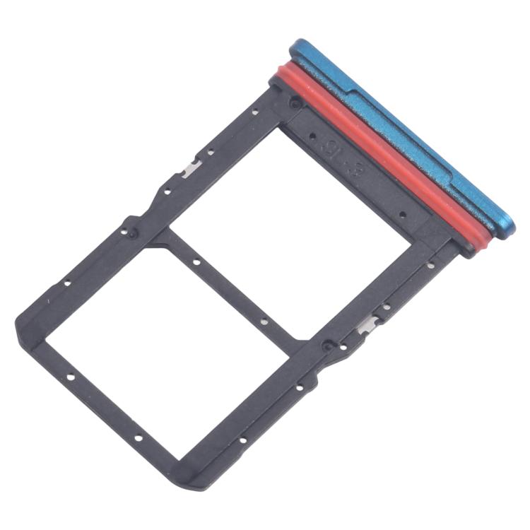 For Motorola Moto G71 5G XT2169-1 XT2169-2 10pcs Original SIM Card Tray + SIM Card Tray  - Blue