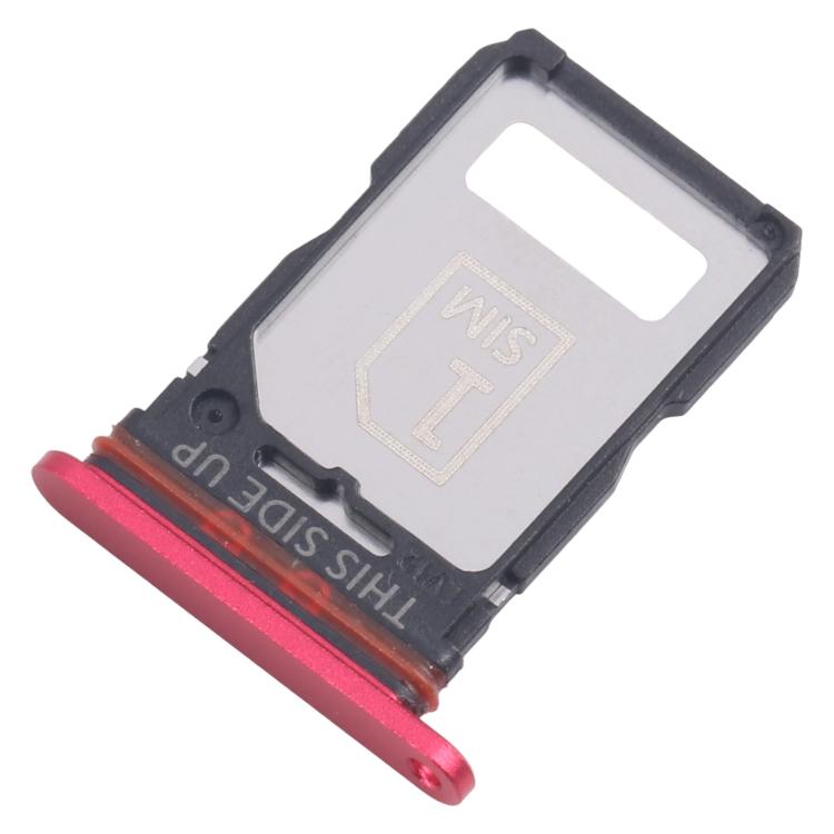 For Motorola Edge 30 Fusion XT2243-1 10pcs Original SIM Card Tray + SIM Card Tray  - Red
