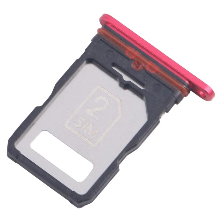 For Motorola Edge 30 Fusion XT2243-1 10pcs Original SIM Card Tray + SIM Card Tray  - Red
