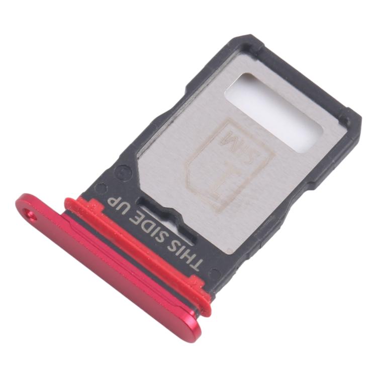 For Motorola Edge 40 XT2303-2 10pcs Original SIM Card Tray + SIM Card Tray  - Red