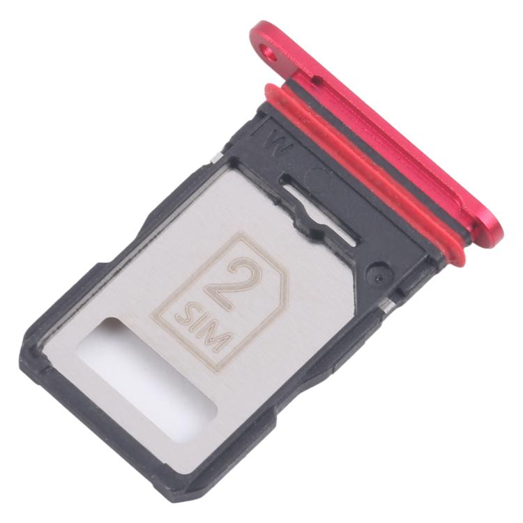 For Motorola Edge 40 XT2303-2 10pcs Original SIM Card Tray + SIM Card Tray  - Red