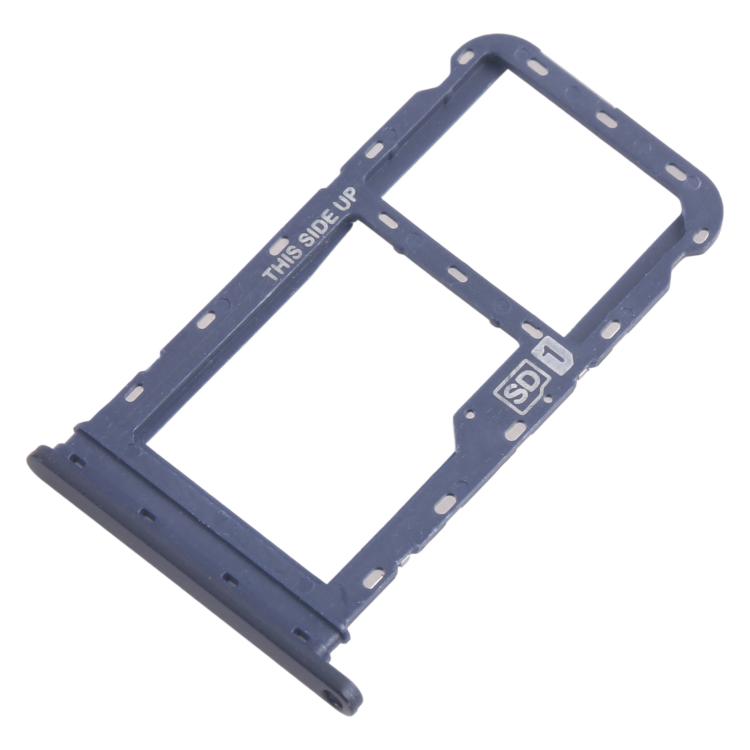 For Motorola Moto G60s XT2133-2 XT2133-1 10pcs Original SIM + Micro SD Card Tray  - Blue