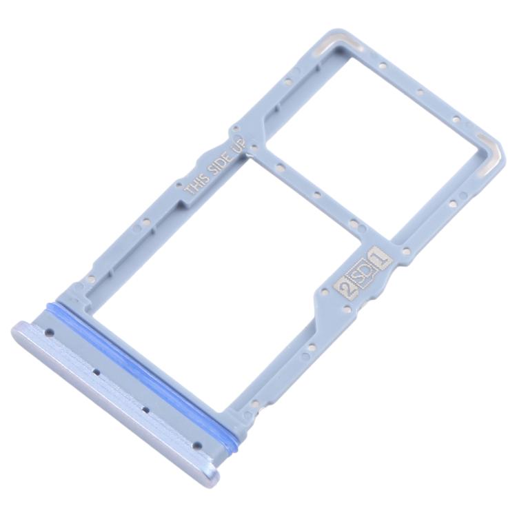 For Motorola Moto G31 XT2173-3 10pcs Original SIM + Micro SD Card Tray  - Blue