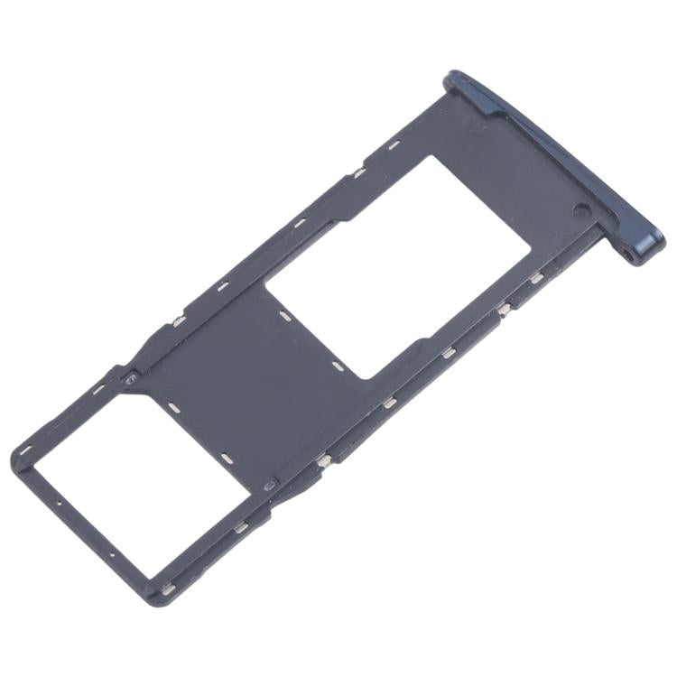 For Motorola Moto G6 Plus 10pcs Original SIM + Micro SD Card Tray  - Black