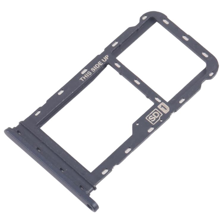 For Motorola Moto G60 10pcs Original SIM + Micro SD Card Tray  - Black