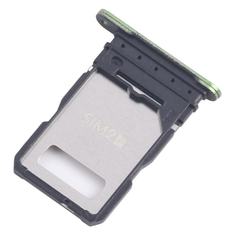For Motorola Edge 50 Fusion 10pcs Original SIM + SIM Card Tray  - Green