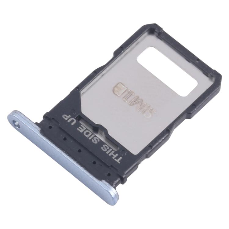 For Motorola Edge 50 Fusion 10pcs Original SIM Card Tray + SIM Card Tray  - Blue