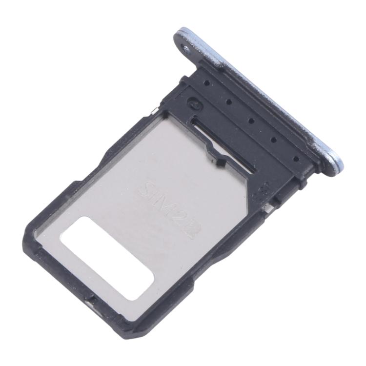 For Motorola Edge 50 Fusion 10pcs Original SIM Card Tray + SIM Card Tray  - Blue