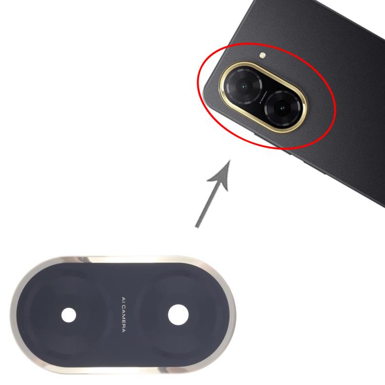 For Xiaomi Redmi A5 10pcs OEM Back Camera Lens  - Silver