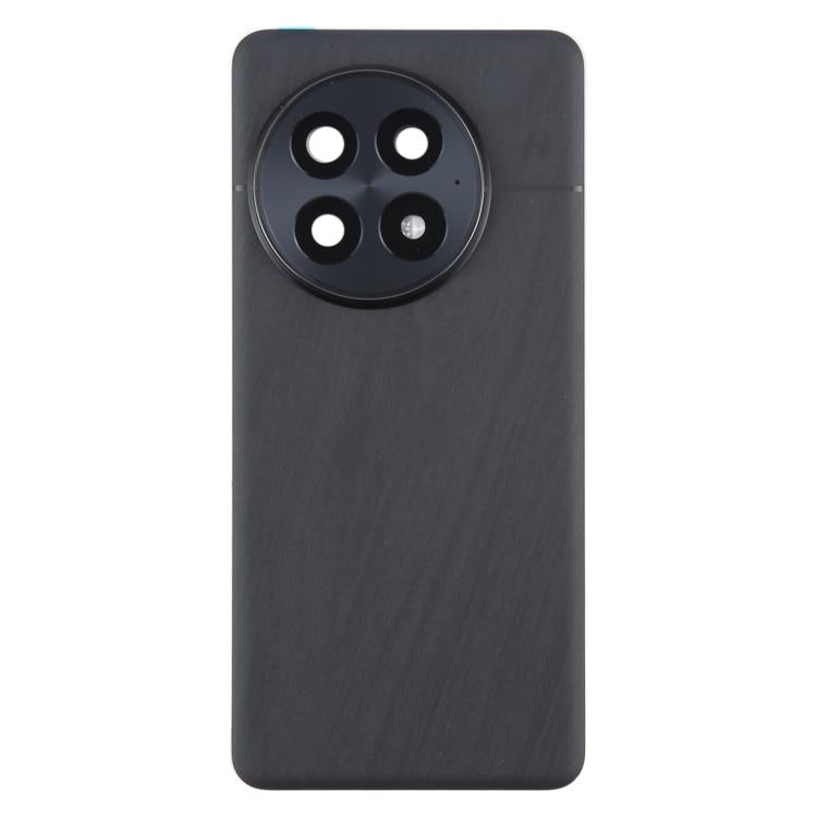 For OnePlus 13 CPH2655 CPH2653 PJZ110 Original Glass Battery Back Cover with Camera Lens Frame - Matte Black
