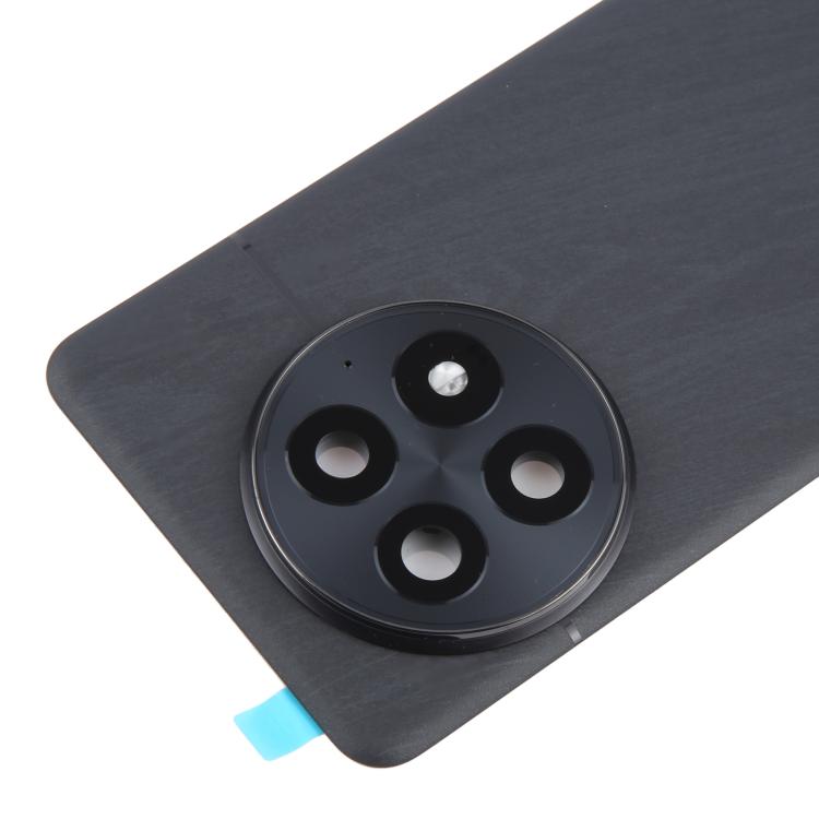 For OnePlus 13 CPH2655 CPH2653 PJZ110 Original Glass Battery Back Cover with Camera Lens Frame - Matte Black
