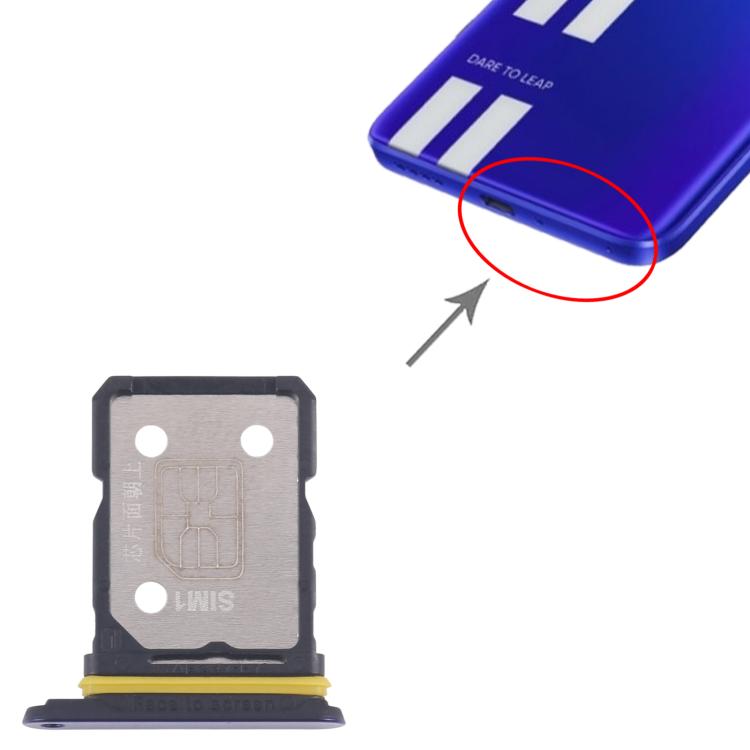 For Realme GT Neo 3 10pcs Original SIM Card Tray + SIM Card Tray