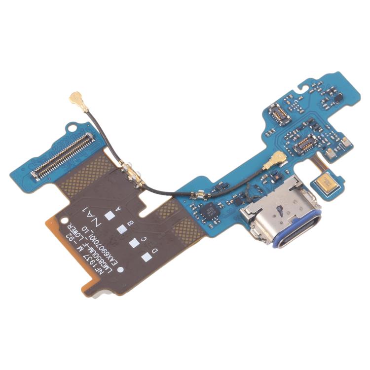 For LG G8X ThinQ US Version Original Disassembled Charging Port Board