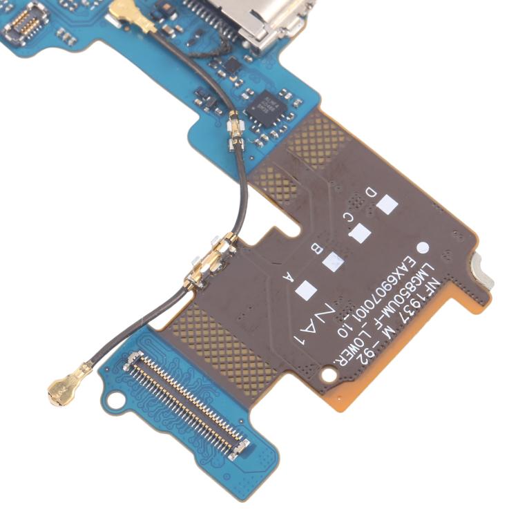 For LG G8X ThinQ US Version Original Disassembled Charging Port Board