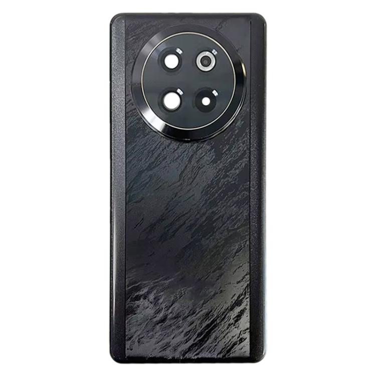 For ZTE Axon 60 Ultra A2025H Original Battery Back Cover with Camera Lens Frame - Black
