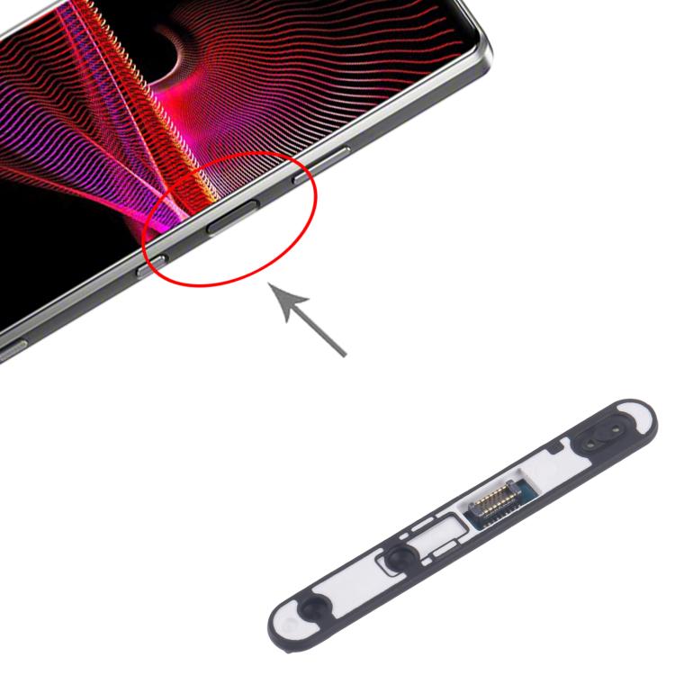 For Sony Xperia 1 III Fingerprint Button  - Black