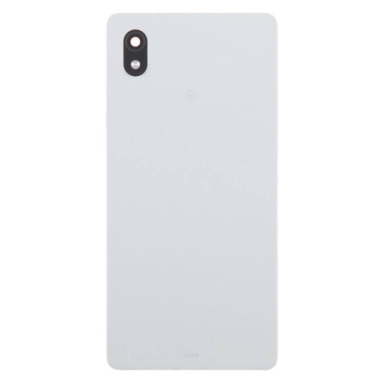 For Sony Xperia Ace III Battery Back Cover with Camera Lens Frame - White
