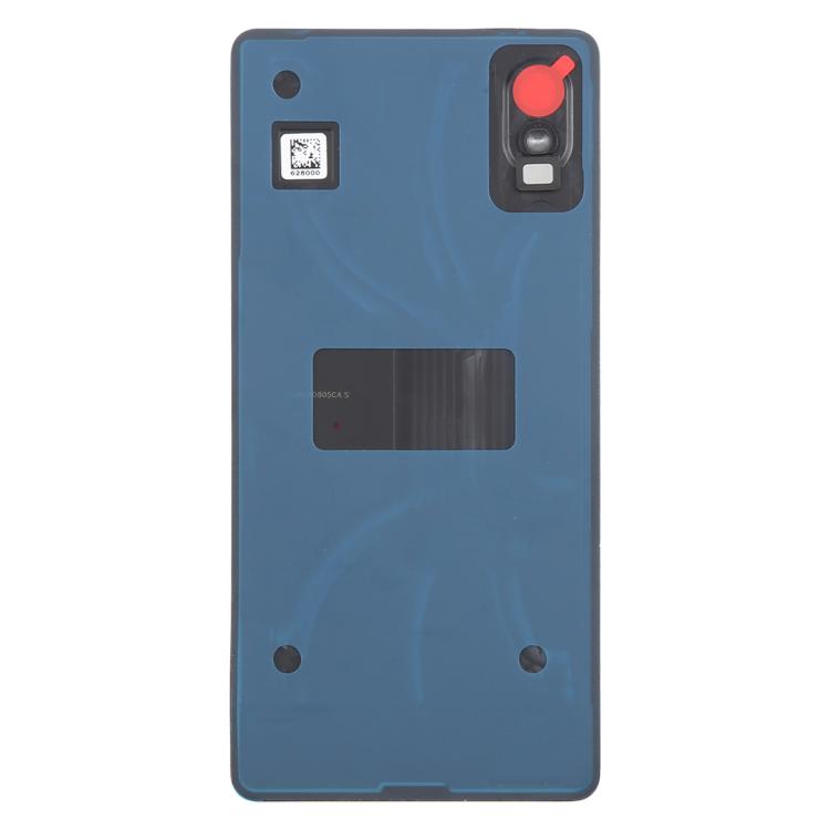 For Sony Xperia Ace III Battery Back Cover with Camera Lens Frame - White