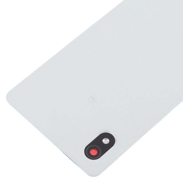 For Sony Xperia Ace III Battery Back Cover with Camera Lens Frame - White