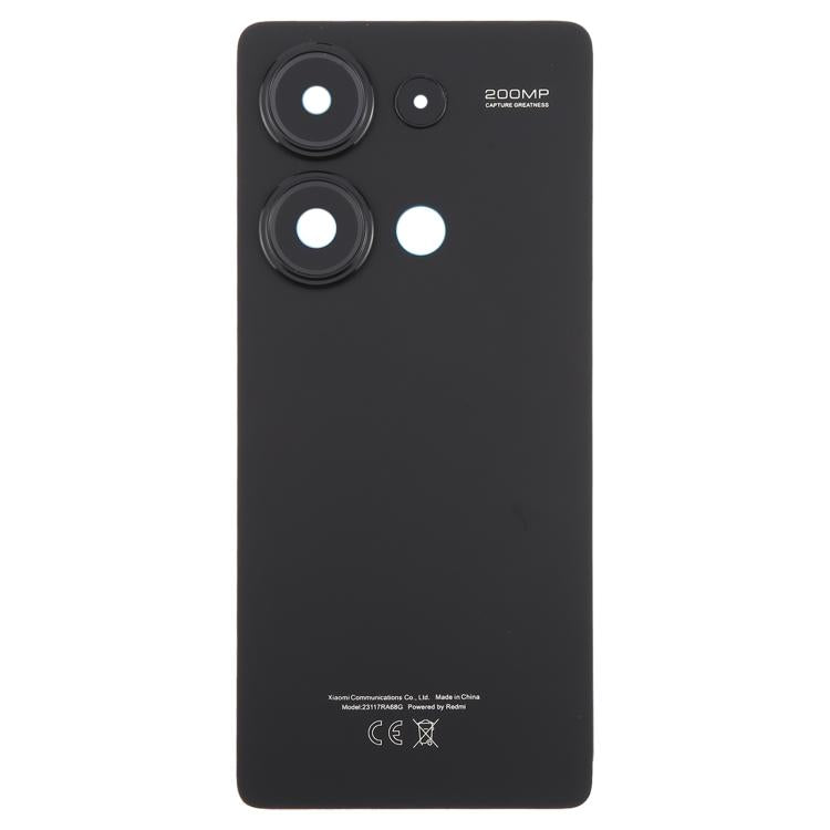 For Xiaomi Redmi Note 13 Pro 4G OEM Battery Back Cover with Camera Lens Frame