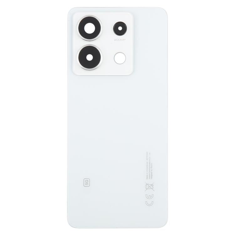 For Xiaomi Redmi Note 13 Pro 5G OEM Battery Back Cover with Camera Lens Frame