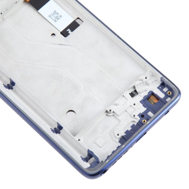 For Motorola Moto G Stylus 2022 4G OEM LCD Screen Digitizer Full Assembly with Frame  - Blue