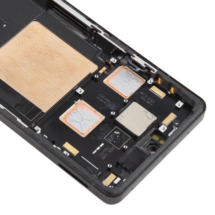 For ZTE Axon 60 Ultra Original Disassembled LCD Screen Digitizer Full Assembly with Frame  - Black