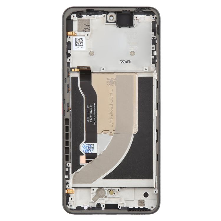 For ZTE nubia Neo 3 GT Original Disassembled LCD Screen Digitizer Full Assembly with Frame  - Black