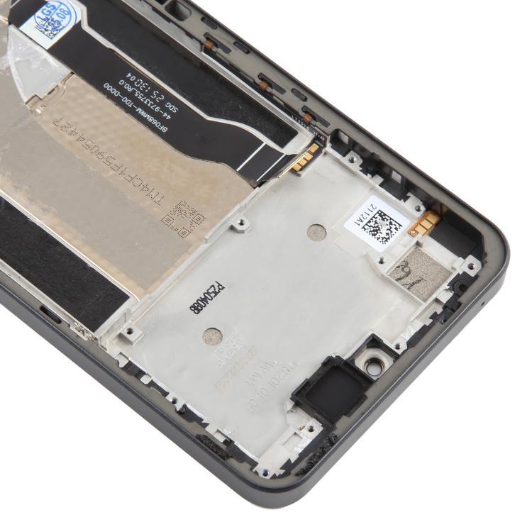 For ZTE nubia Neo 3 GT Original Disassembled LCD Screen Digitizer Full Assembly with Frame  - Black