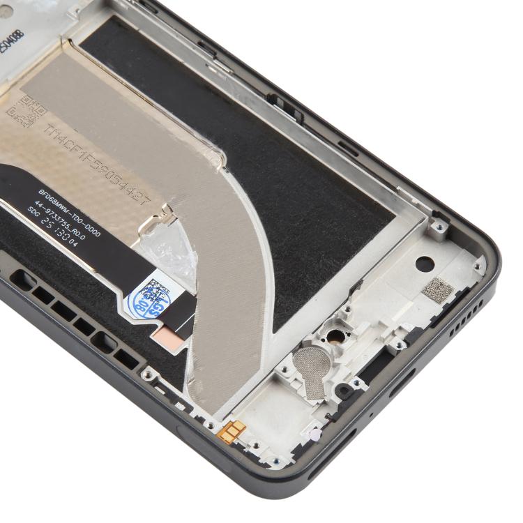 For ZTE nubia Neo 3 GT Original Disassembled LCD Screen Digitizer Full Assembly with Frame  - Black