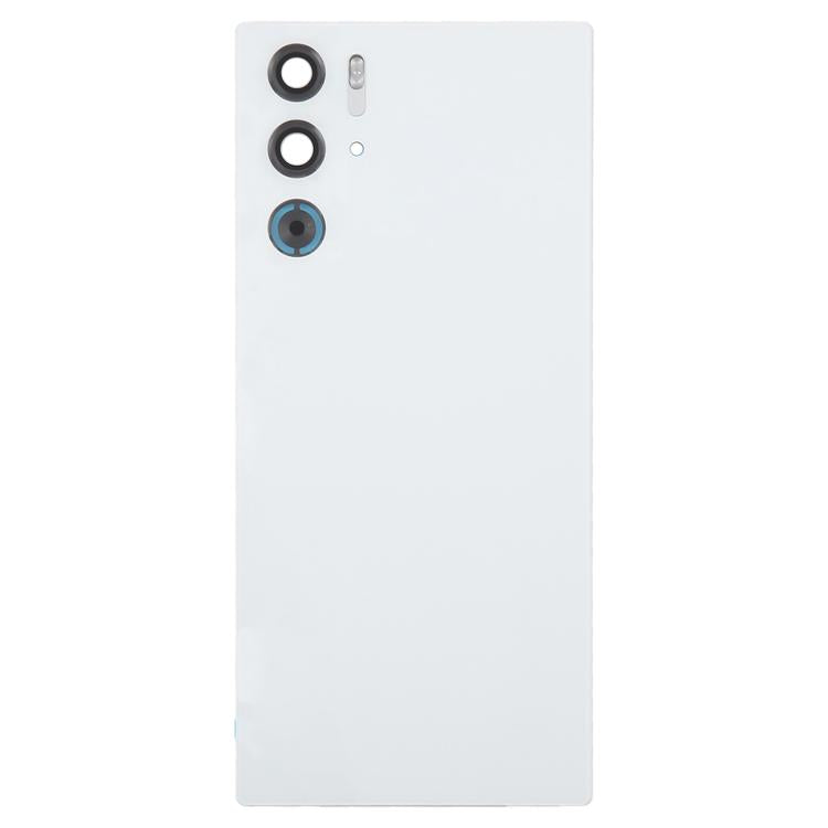 For ZTE nubia RedMagic 9 Pro NX769J Original Glass Battery Back Cover with Camera Lens Frame - White