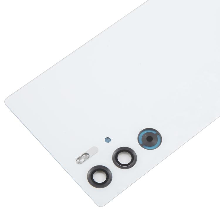 For ZTE nubia RedMagic 9 Pro NX769J Original Glass Battery Back Cover with Camera Lens Frame - White