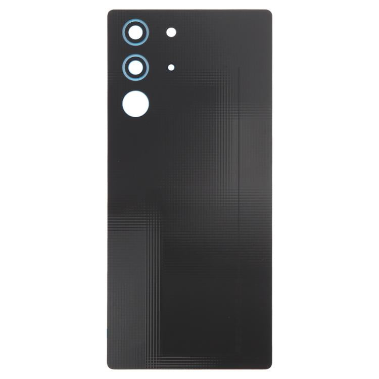 For ZTE nubia RedMagic 10S Pro NX789J Original Glass Battery Back Cover with Camera Lens Frame - Black