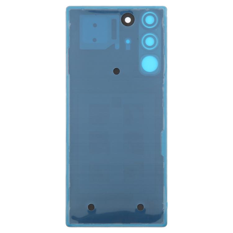 For ZTE nubia RedMagic 10S Pro NX789J Original Glass Battery Back Cover with Camera Lens Frame - Black